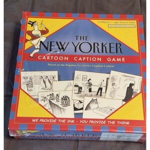 The New Yorker Cartoon Caption Board Game New Sealed